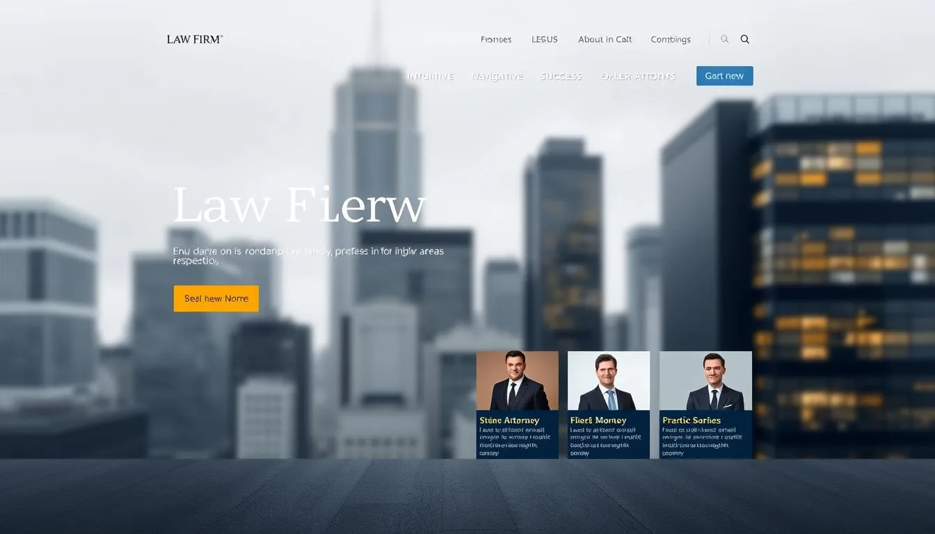law firm website design best practices